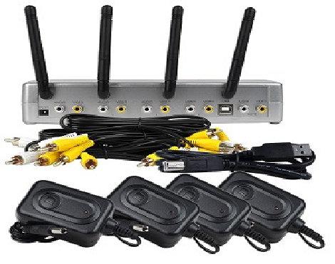 wireless security camera recorder system